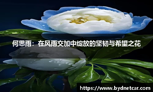 何思雨：在风雨交加中绽放的坚韧与希望之花